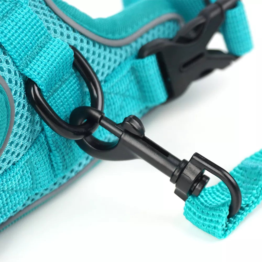 Adjustable Reflective Safety Harness for Pets
